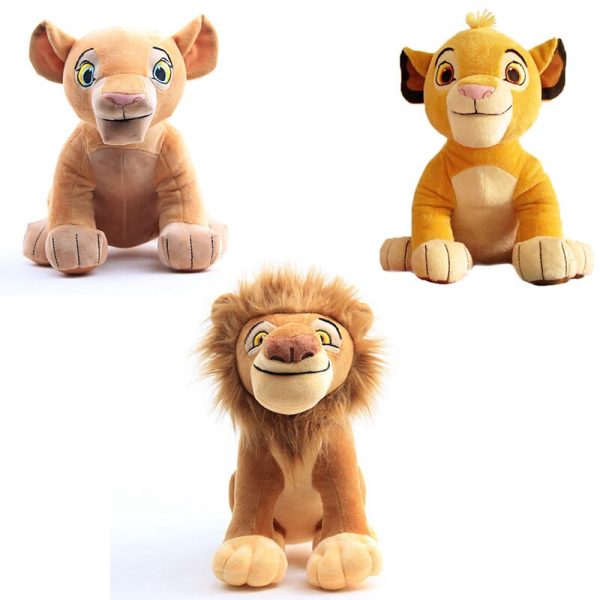 Peluche de El Rey León Simba Nana Mufasa
