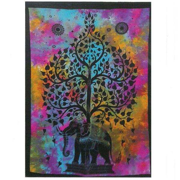 Arte de pared de algodón – Árbol elefante