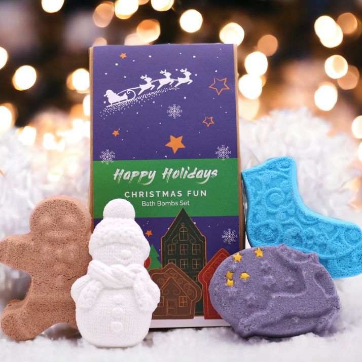 Pack de Regalo de Bomba de Baño Divertida Navidad - Imagen 7