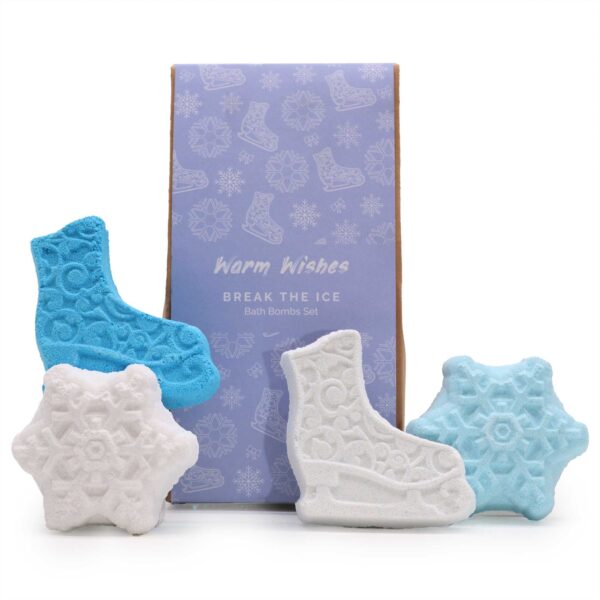 Pack de regalo de Bombas de Baño Navideñas Break the Ice