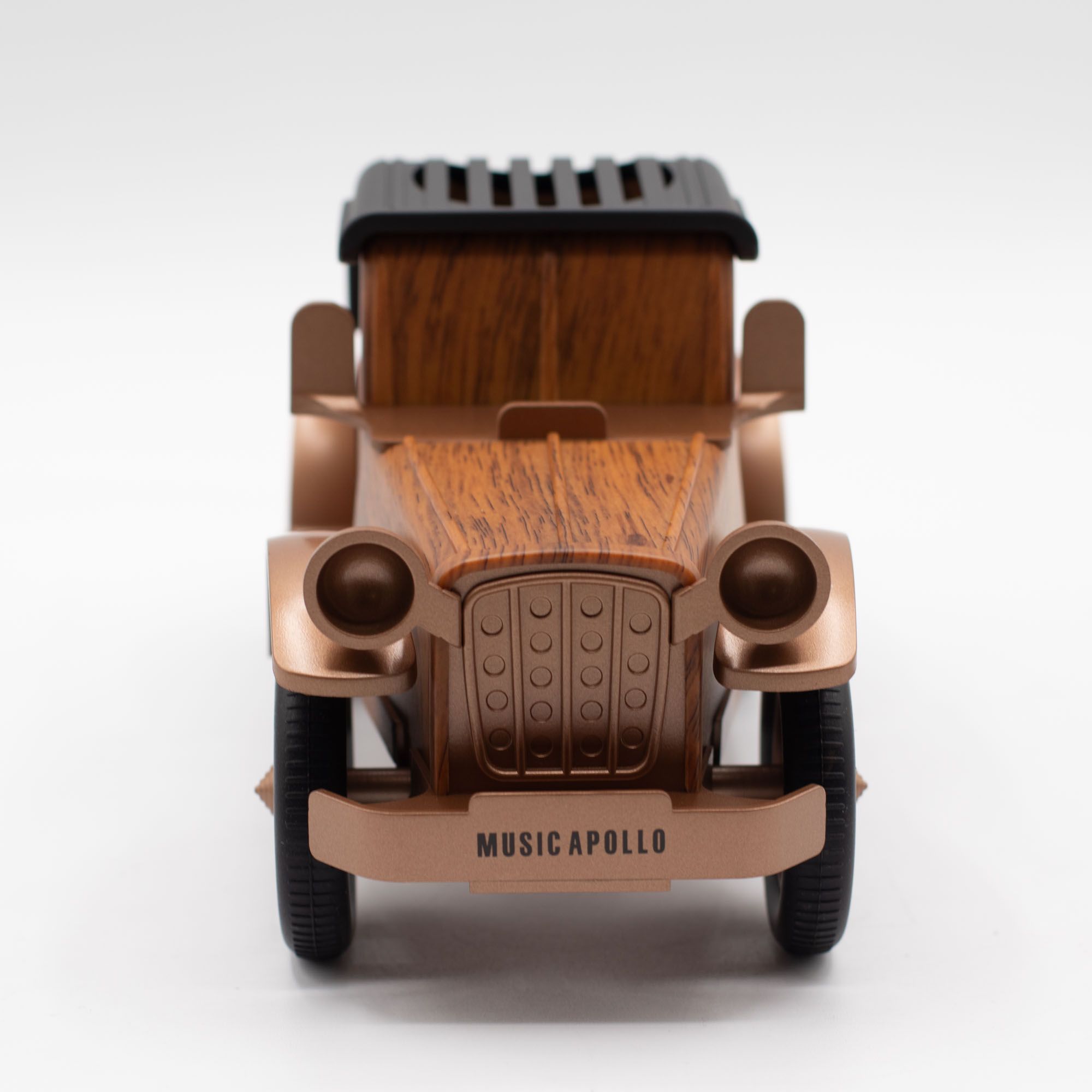 Altavoz clásico Forma coche vintage y soporte para teléfono - Bluetooth - 5 vatios - Imagen 6