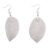 Pendientes – Hoja de valor – Plata