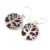 Pendientes Plata de Árbol de la Vida 15mm – Efecto Coral