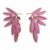 Pendientes de Cristal Vintage – Hadas – Cuarzo Rosa