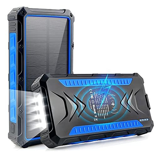 Banco de energía solar para exteriores