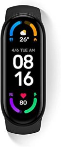 Mi Smart Band 6 *1.56 Pantalla Completa Amoled* 30 Modos de Entrenamiento* Monitor SpO2* Resistente al Agua hasta 50 m*...