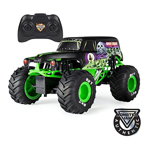 Monster Jam Camión de Control Remoto Oficial Grave Digger