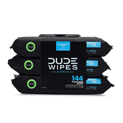 Toallitas húmedas sin perfume Dude Wipes